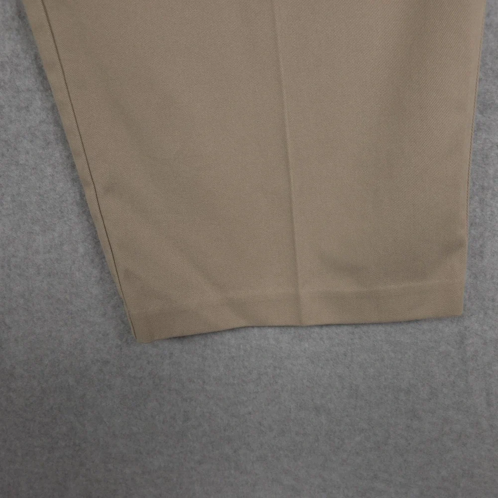 Dockers D3 Mens 38x29 Beige Khaki Flat Front Casual Chino Pants School